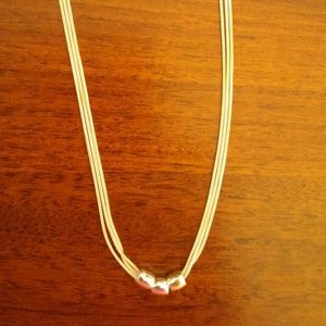 Silver necklace
